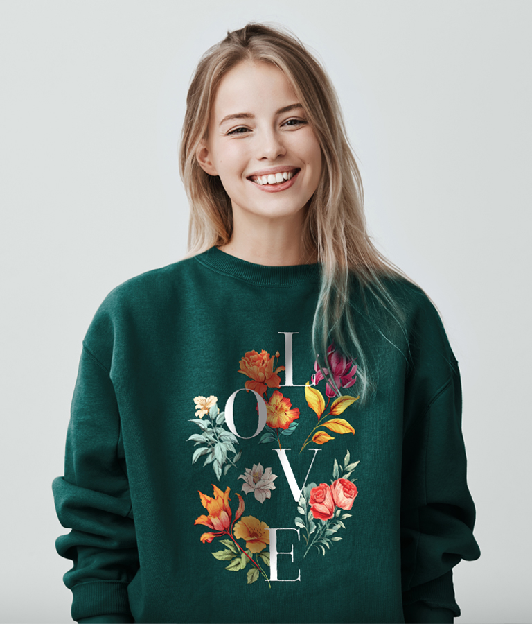 Floral Love Sweatshirt